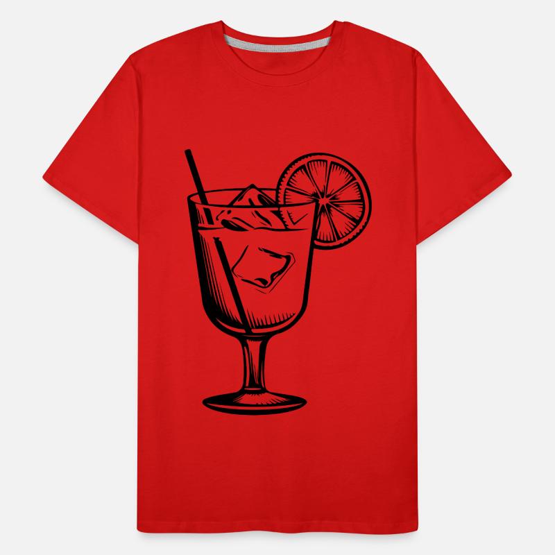 Boisson à la limonade T-shirt bio Premium Homme