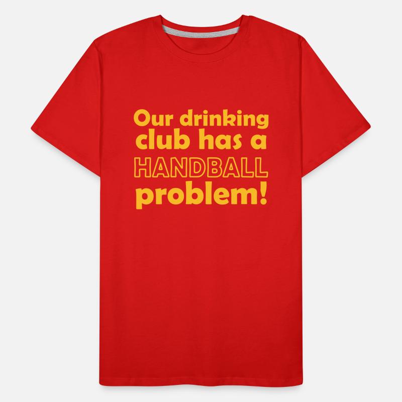 handball problem Männer Premium Bio T-Shirt