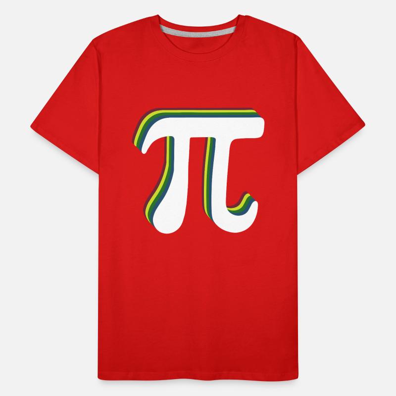 Math Pi symbol Pi Men's Premium Organic T-Shirt