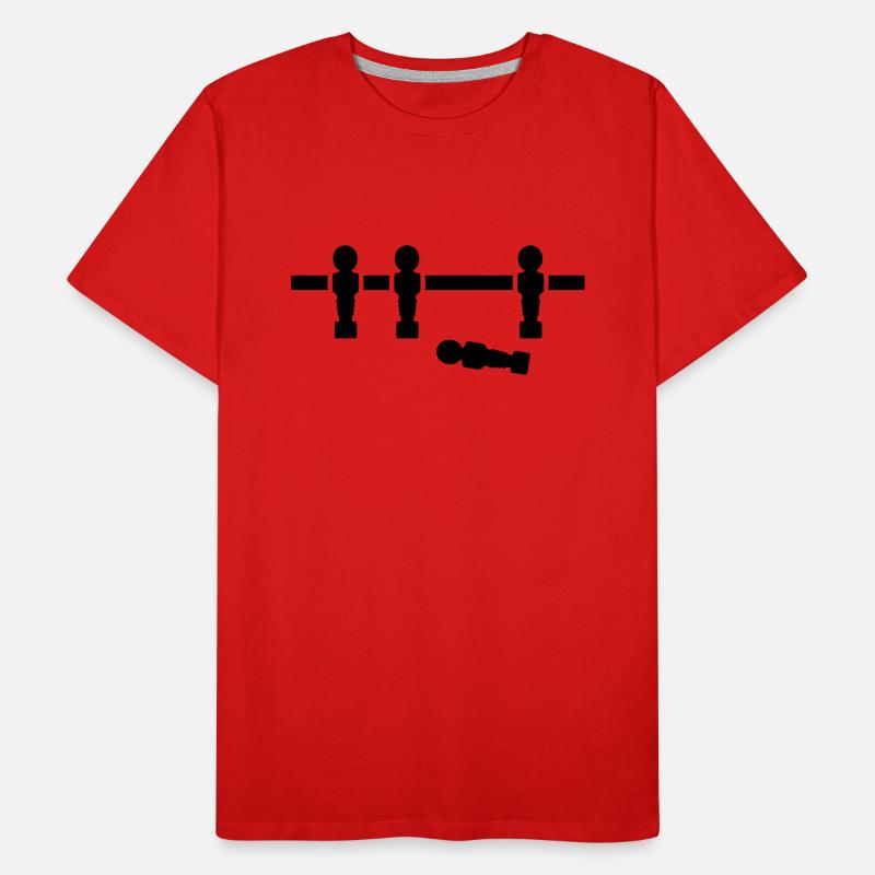 Tischkicker Männer Premium Bio T-Shirt
