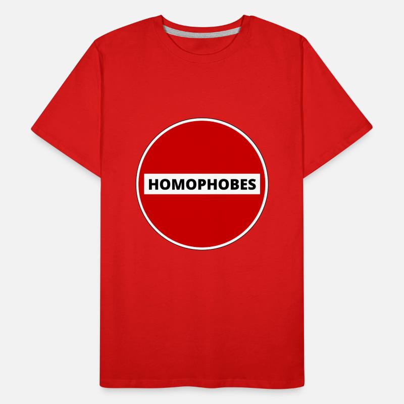 HOMOPHOBES INTERDITS T-shirt bio Premium Homme