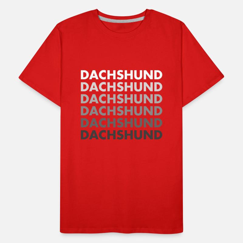 Teckel T-shirt bio Premium Homme