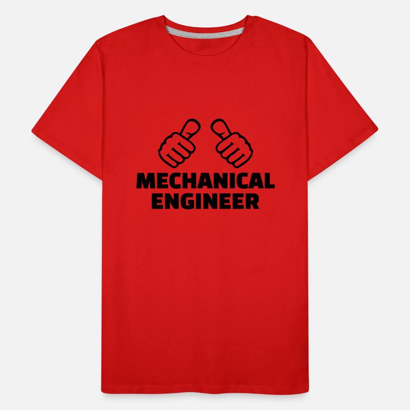 Mechanical engineer Men's Premium Organic T-Shirt