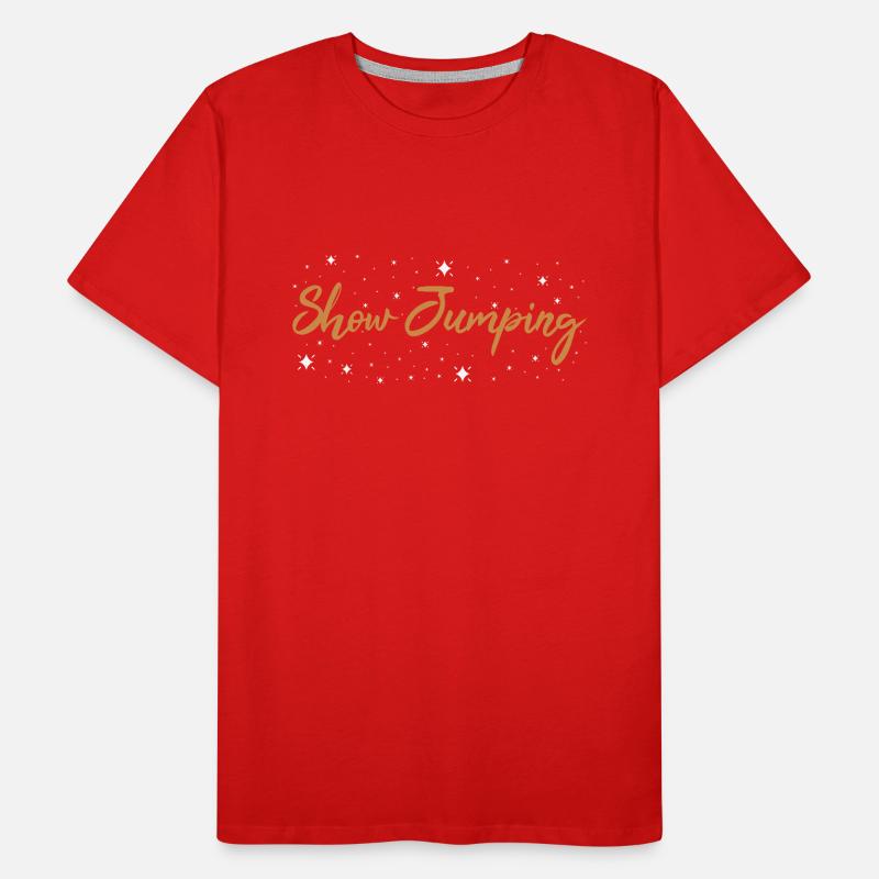 Saut d’obstacles Saut d’obstacles T-shirt bio Premium Homme