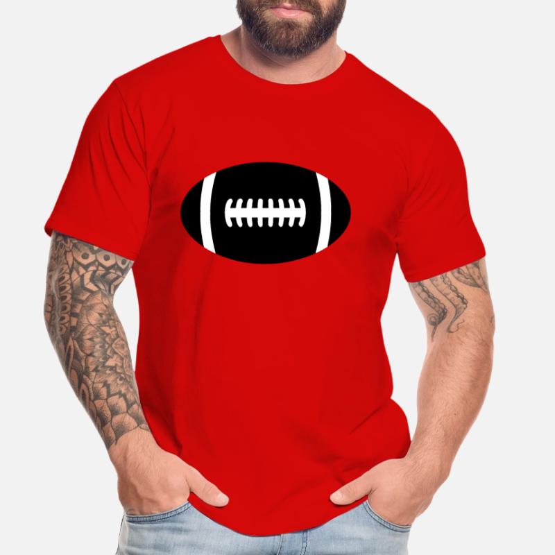 rugby ball Men's Premium Organic T-Shirt
