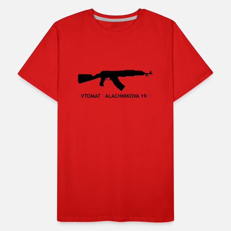 AK-47 T-shirt bio Premium Homme
