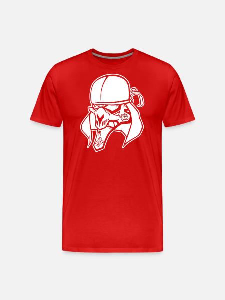 VILLAIN - T-shirt bio Premium Homme - rouge