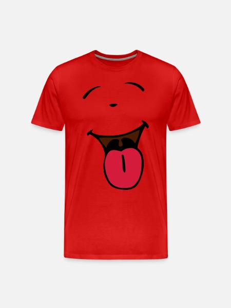 Clown - Men's Premium Organic T-Shirt - red