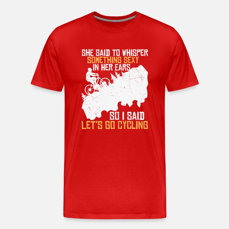 Let's Go Cycling - Männer Premium Bio T-Shirt - undefined