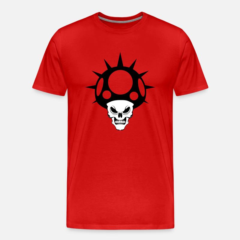 1 Down - Männer Premium Bio T-Shirt - Rot