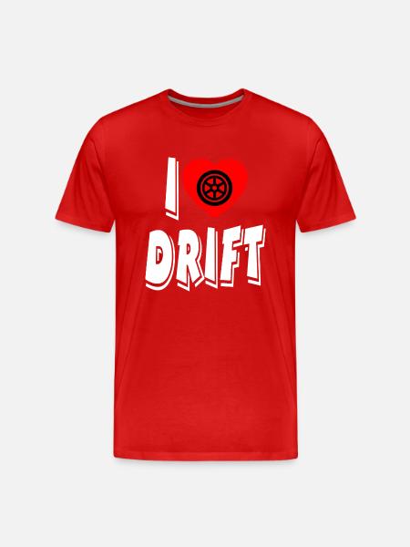 Car - Men's Premium Organic T-Shirt - red