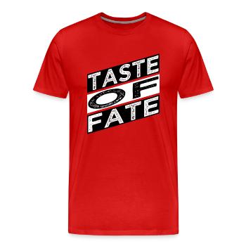 Awesome Bday Joke Culinary Artistry Quotes - Men's Premium Organic T-Shirt - red - Front - Damien (186cm)