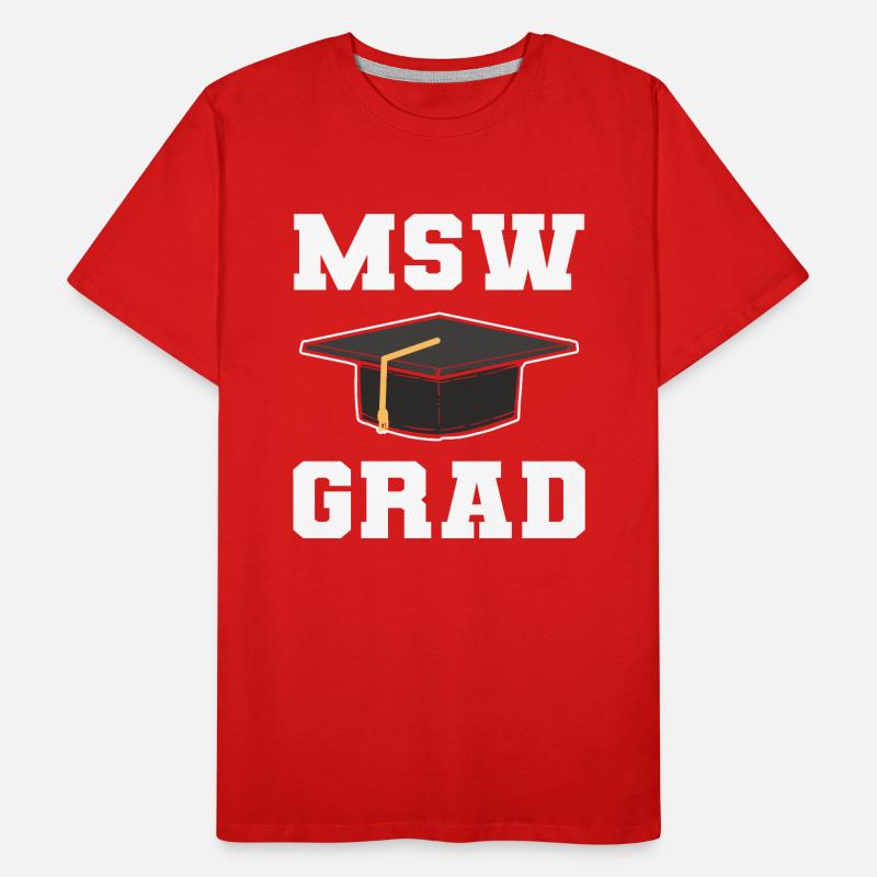 Master Studium Abschlussfeier Männer Premium Bio T-Shirt