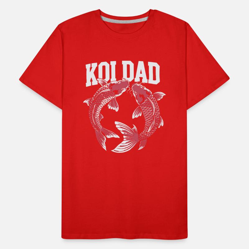 Focus on passion for koi fish Men's Premium Organic T-Shirt