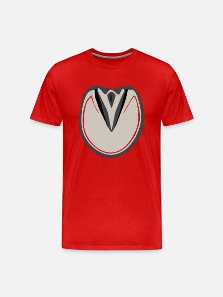 Huf Pferd für Hufpfleger - Männer Premium Bio T-Shirt - Rot