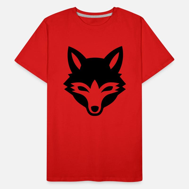 renard T-shirt bio Premium Homme
