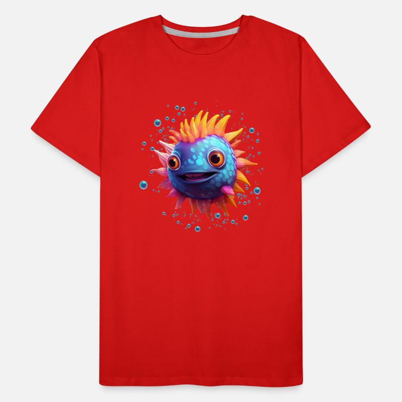 Poisson-globe T-shirt bio Premium Homme