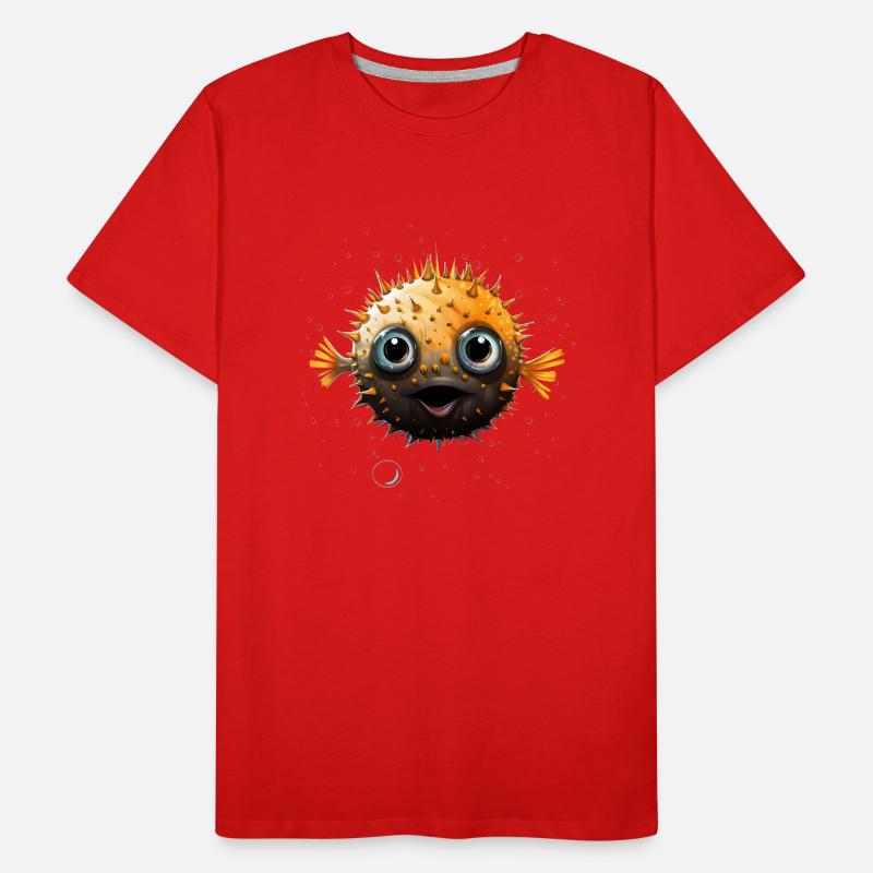 Poisson-globe T-shirt bio Premium Homme