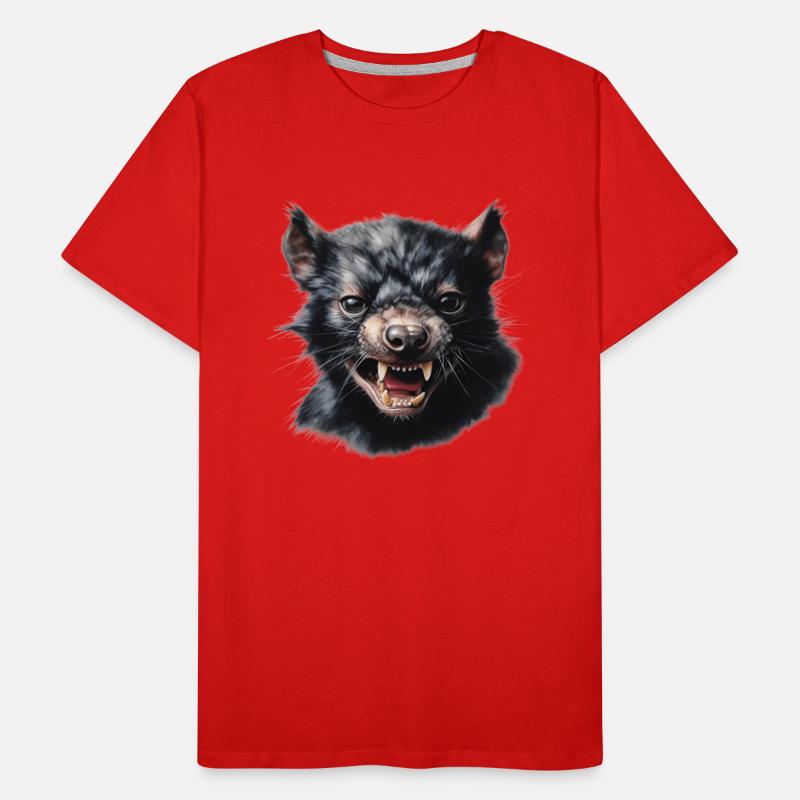 Le diable de Tasmanie imminent T-shirt bio Premium Homme