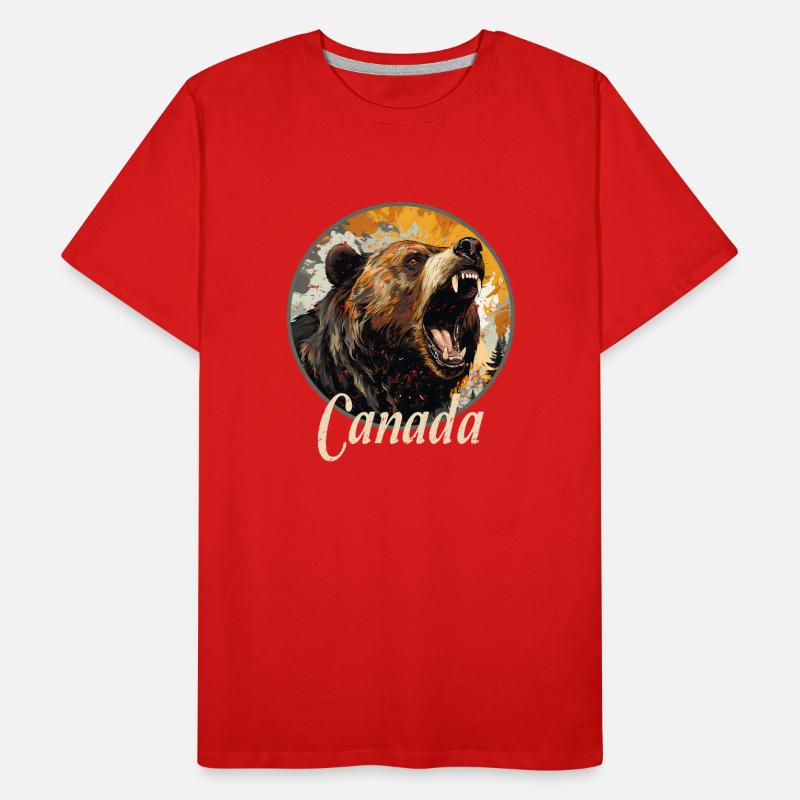 CANADA Men's Premium Organic T-Shirt
