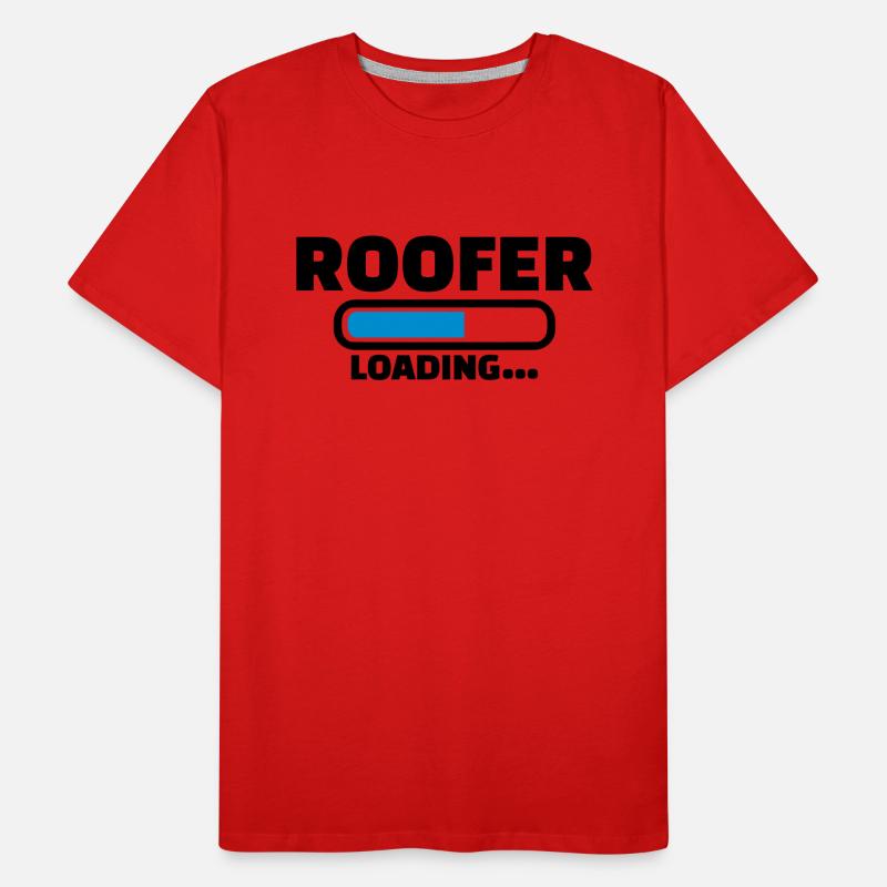 Roofer Men's Premium Organic T-Shirt