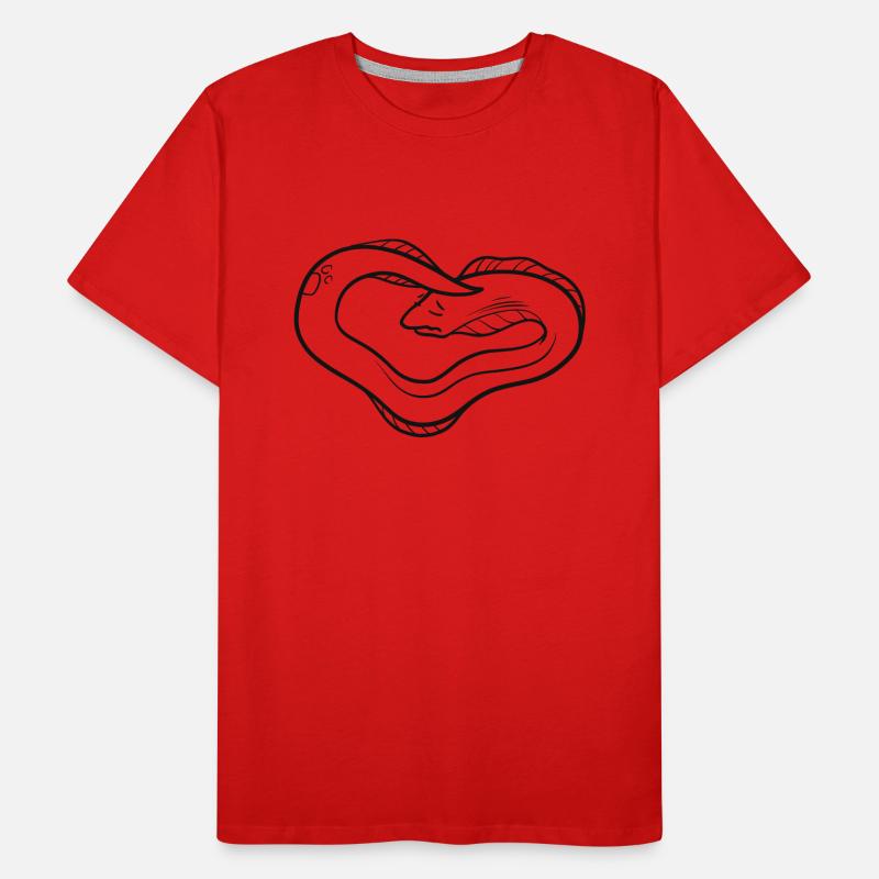 Doreene die Muräne hat Migräne Männer Premium Bio T-Shirt