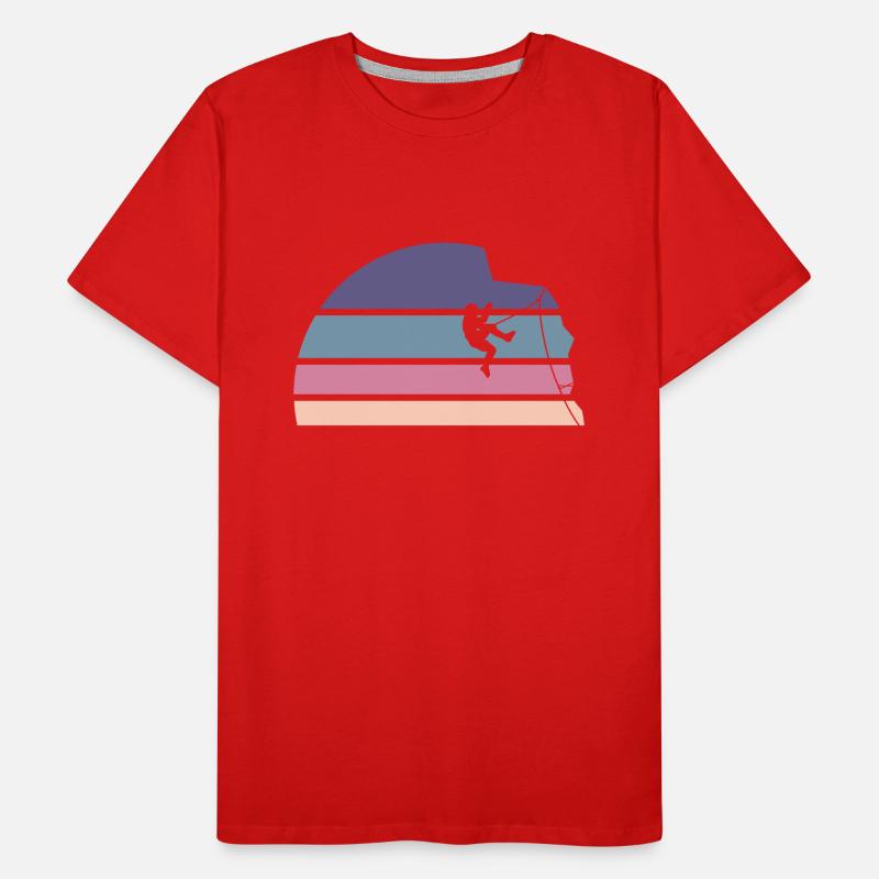 Falling into nothingness Men's Premium Organic T-Shirt