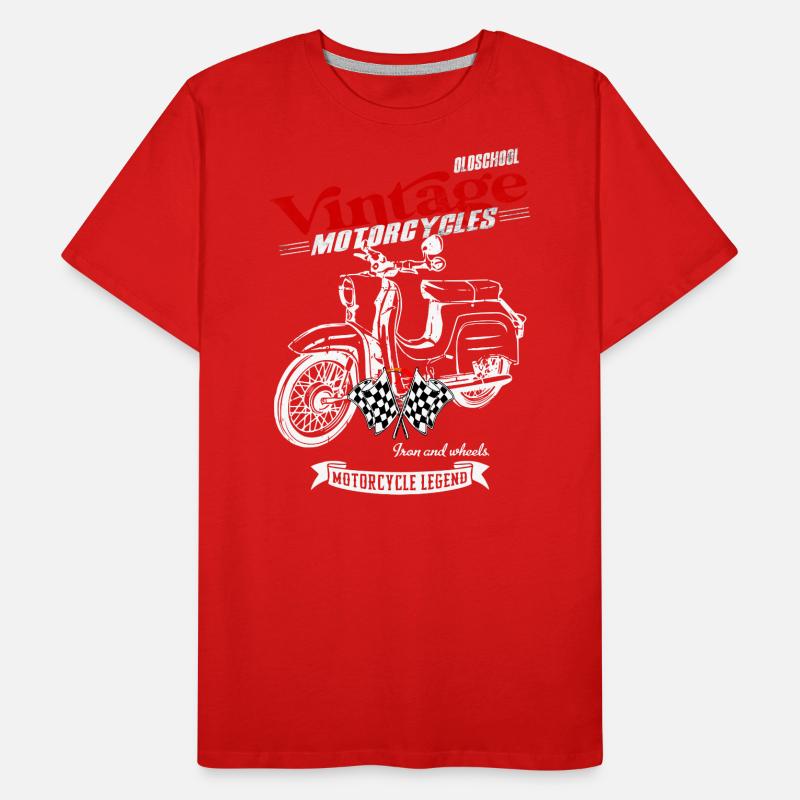 Simson Schwalbe GDR Moped Men's Premium Organic T-Shirt