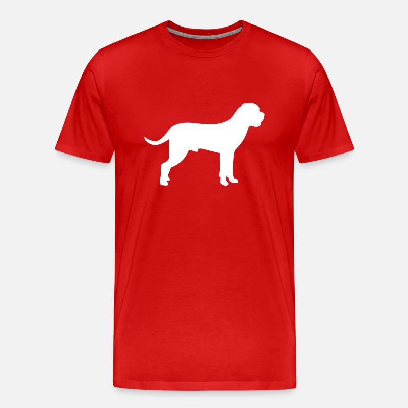 Cane Corso - Männer Premium Bio T-Shirt - Rot