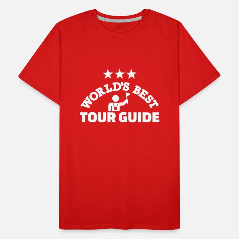 Tour guide Men's Premium Organic T-Shirt