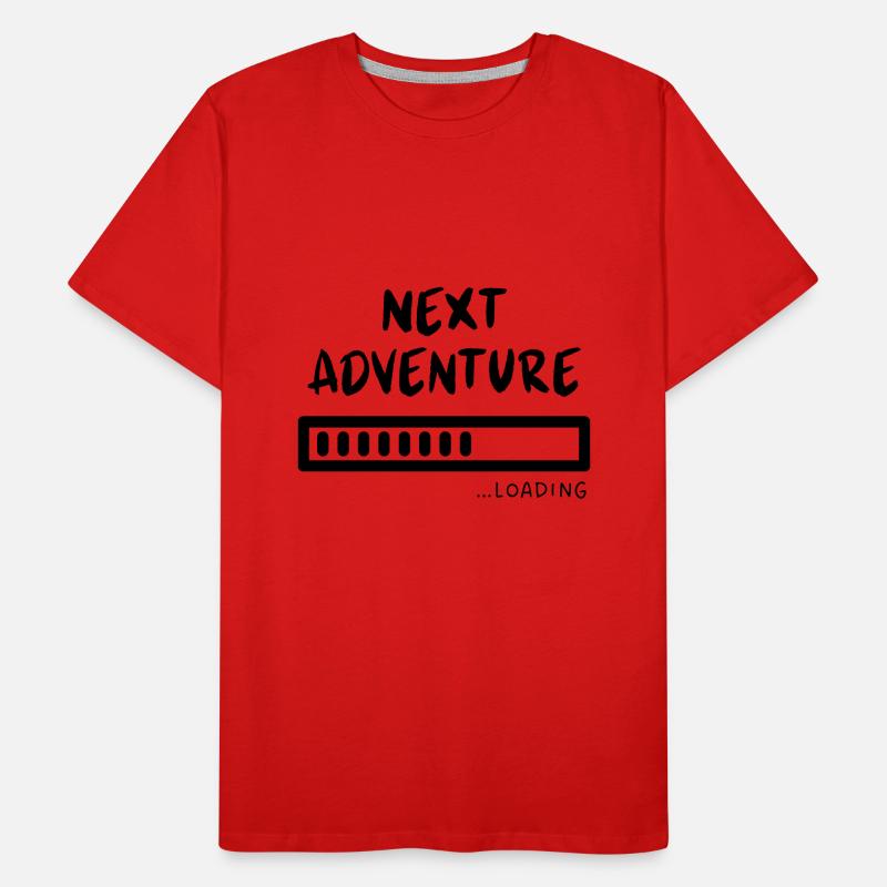 Next Adventure is loading Ladebalken Männer Premium Bio T-Shirt