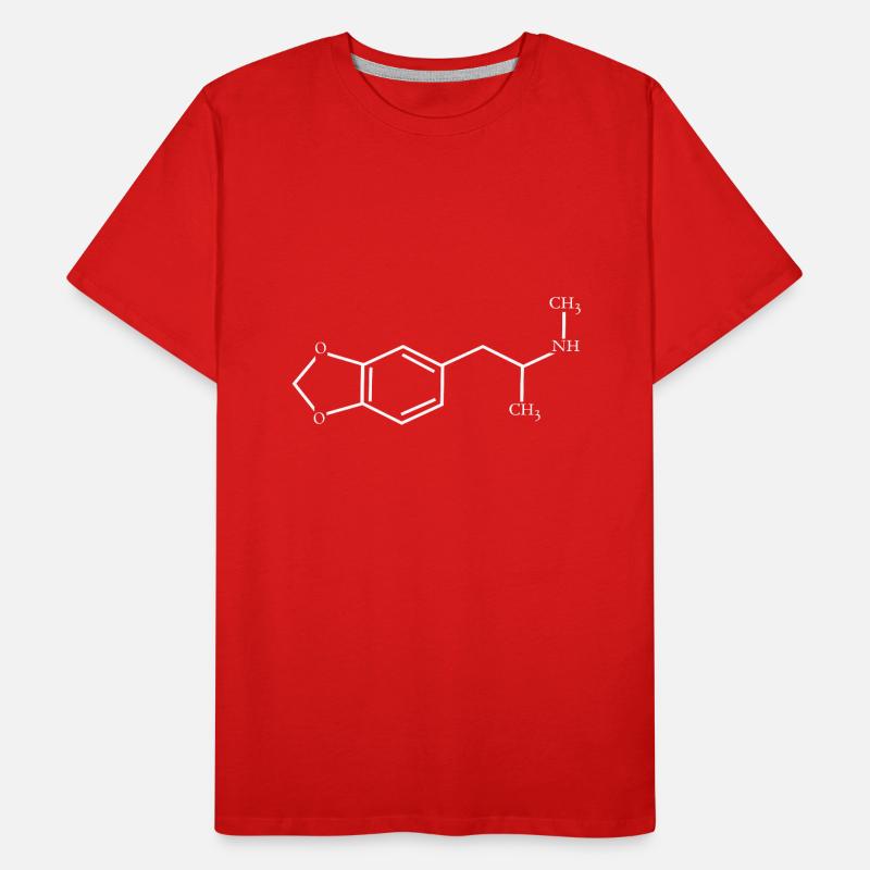 Formule MDMA - Formule chimique T-shirt bio Premium Homme