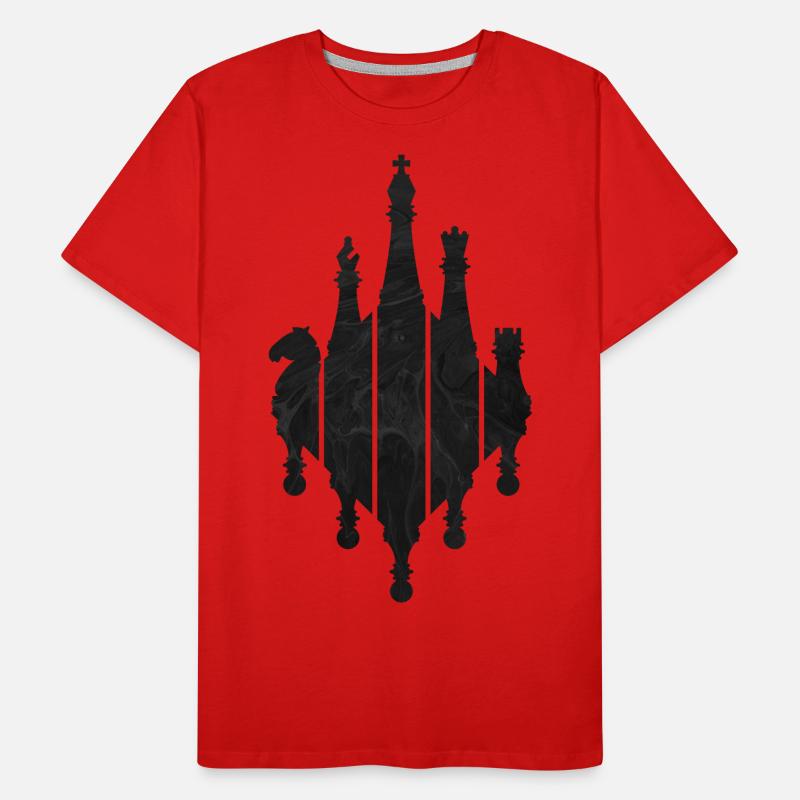 JEU D’ÉCHECS T-shirt bio Premium Homme
