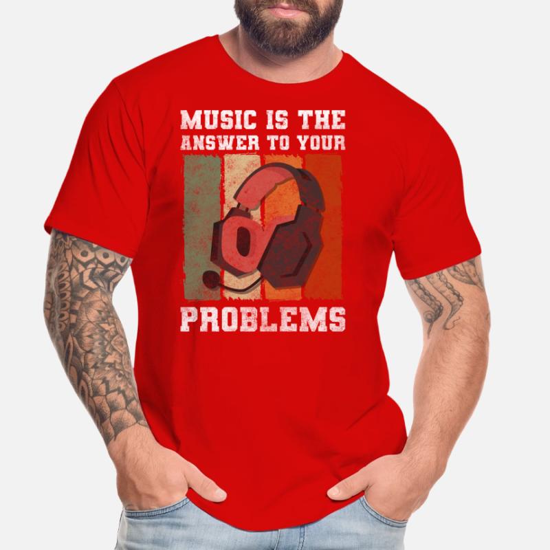 Problem Solution Satire Doesn't matter Men's Premium Organic T-Shirt
