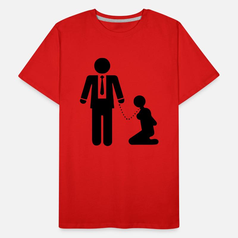 BDSM Master Männer Premium Bio T-Shirt
