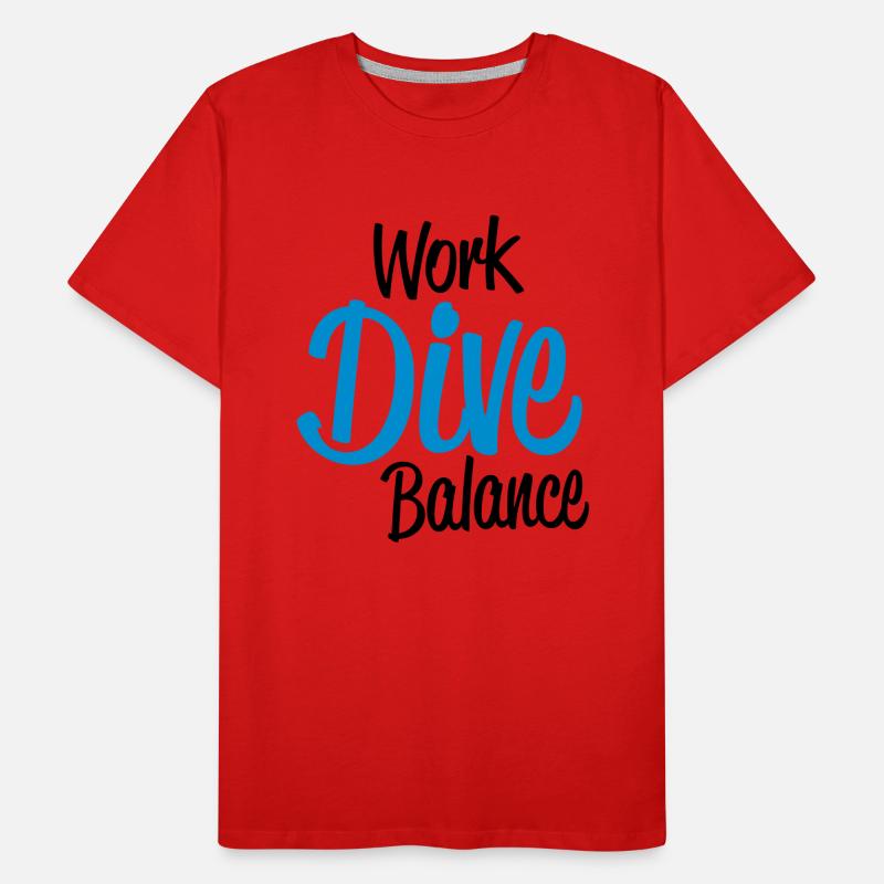 diving Men's Premium Organic T-Shirt