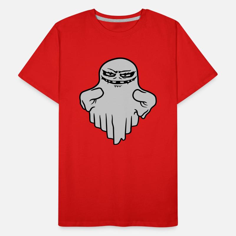 Böser schwebender Geist Comic Männer Premium Bio T-Shirt