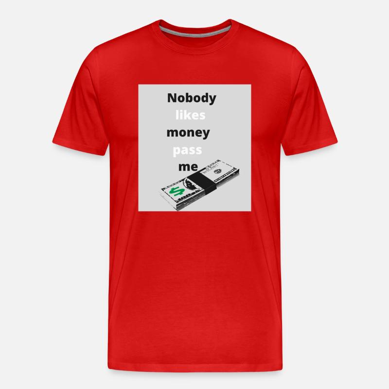 GOTT 7 - Männer Premium Bio T-Shirt - Rot