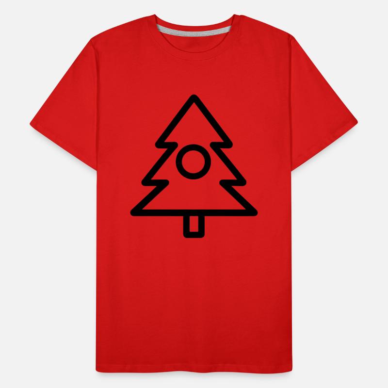 Christmas tree Men's Premium Organic T-Shirt