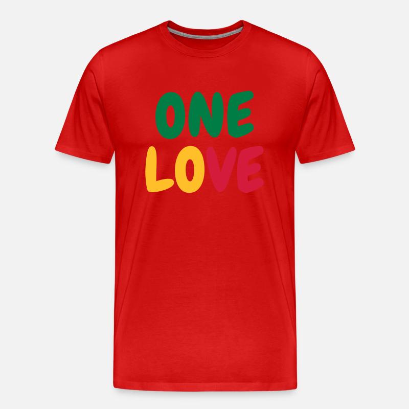 Cannabis / Drogen / Haschisch / Alkohol / Weed - Männer Premium Bio T-Shirt - Rot