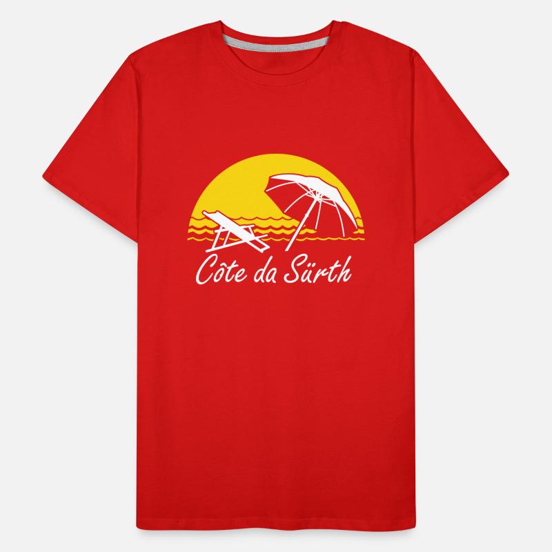 Côte da Sürth Männer Premium Bio T-Shirt