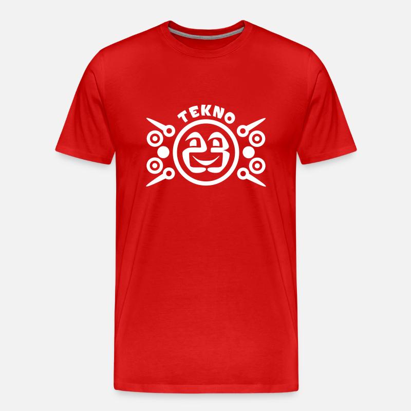 Tekno 23 - Männer Premium Bio T-Shirt - Rot