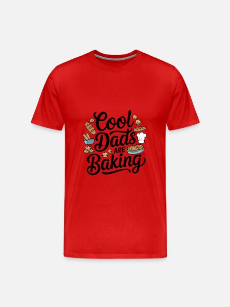 Baking Cool Dads - Men's Premium Organic T-Shirt - 