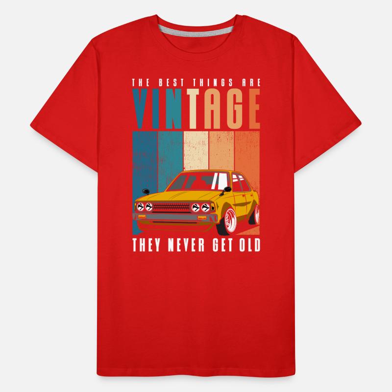 Oldtimer Motorist Old Men's Premium Organic T-Shirt