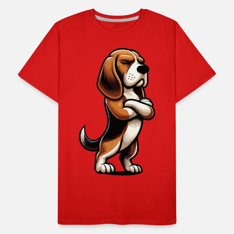 Beagle Beagle Owner Beagle Lover Beaglefan Men's Premium Organic T-Shirt