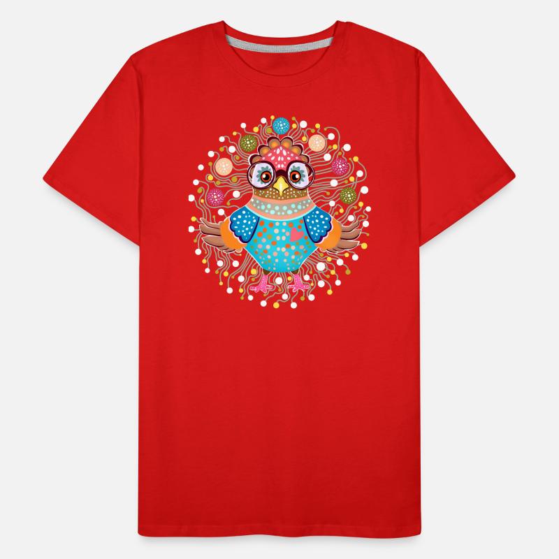 Jonglier-Eule Männer Premium Bio T-Shirt