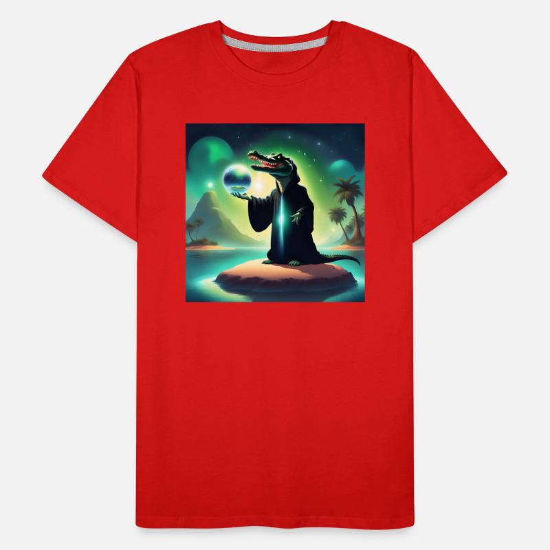 Vokasma 🔮🔮🔮 Männer Premium Bio T-Shirt