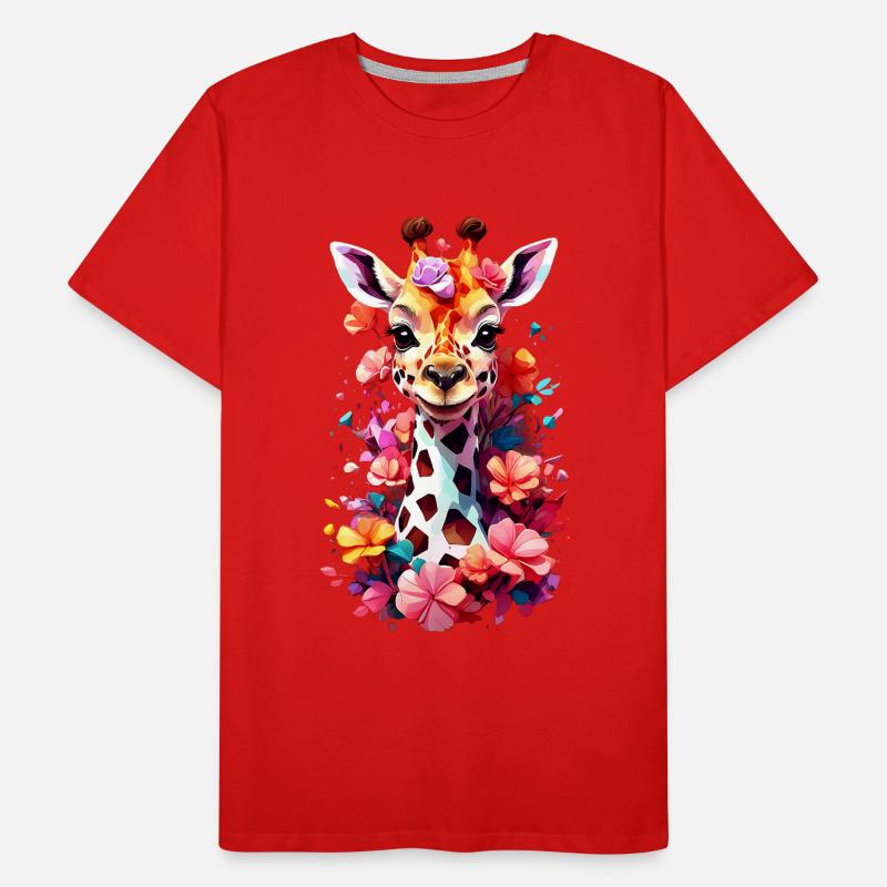 Giraffe V1 24 17 Men's Premium Organic T-Shirt