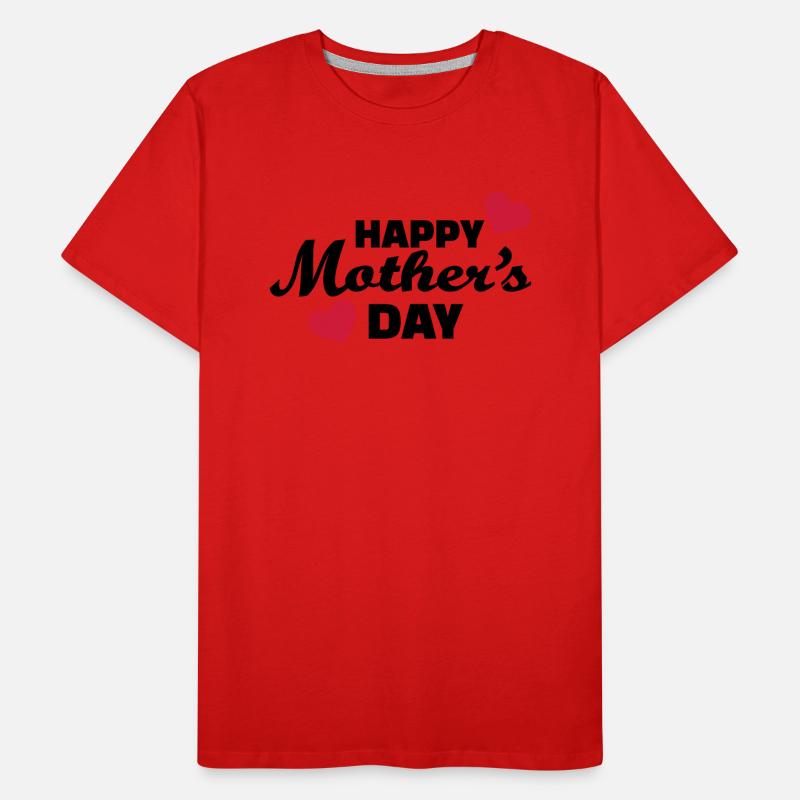 Muttertag Männer Premium Bio T-Shirt