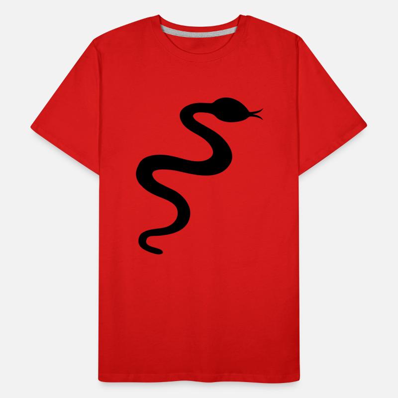 serpent T-shirt bio Premium Homme